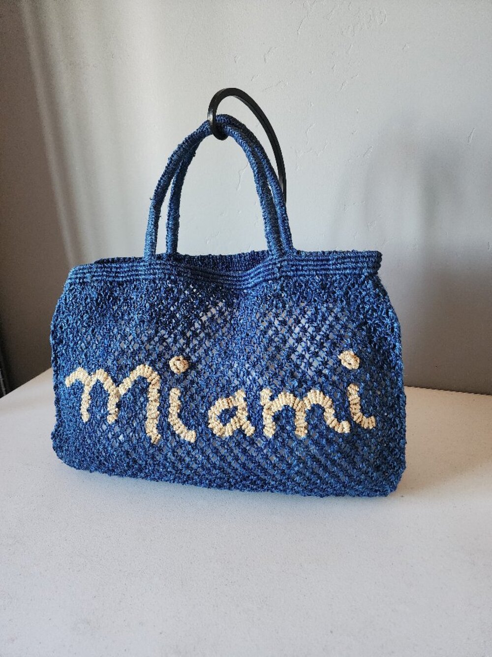 The Jacksons Woven Tote "EUC" - Picture 7 of 16